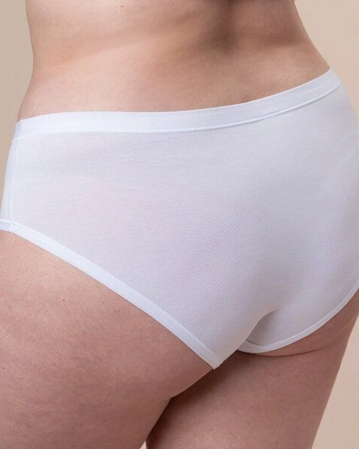 CASAGiN Dreierset: Midislips aus natürlichem Stoff, fair produziert in Italien – Ansicht 4