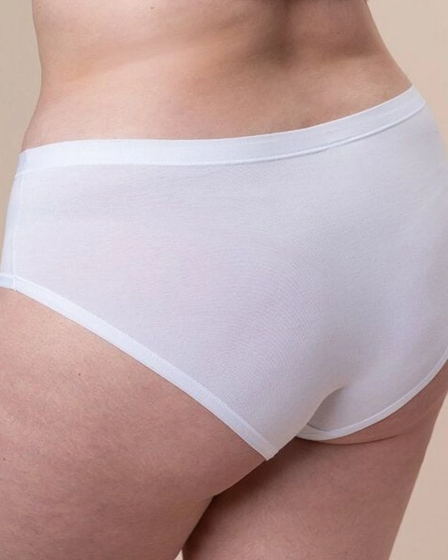 CASAGiN Dreierset: Midislips aus natürlichem Stoff, fair produziert in Italien – Ansicht 4