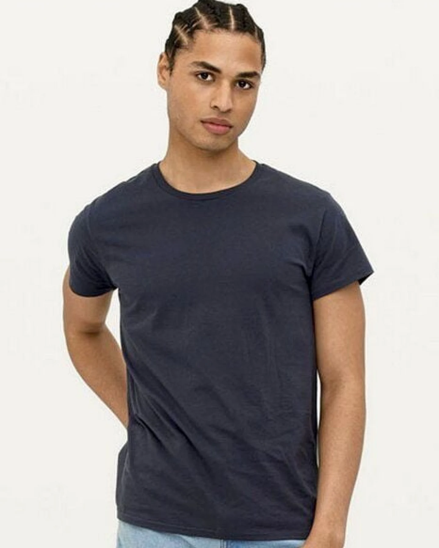 Sol's Herren T-Shirt Kurzarm Rundhals aus Bio - Baumwolle einzelne Farben bis Größe 5XL – Ansicht 2
