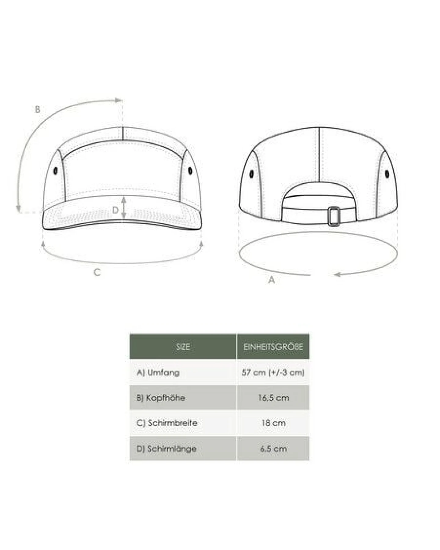 FUXBAU Surf Cap - schwarz – Ansicht 3