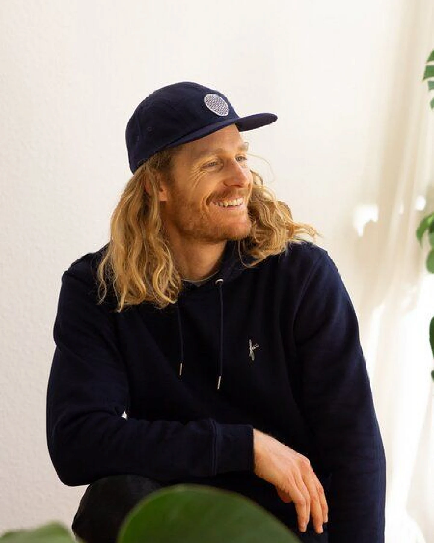 FUXBAU 5-Panel "Lost in Lines" Patch - navy – Ansicht 2