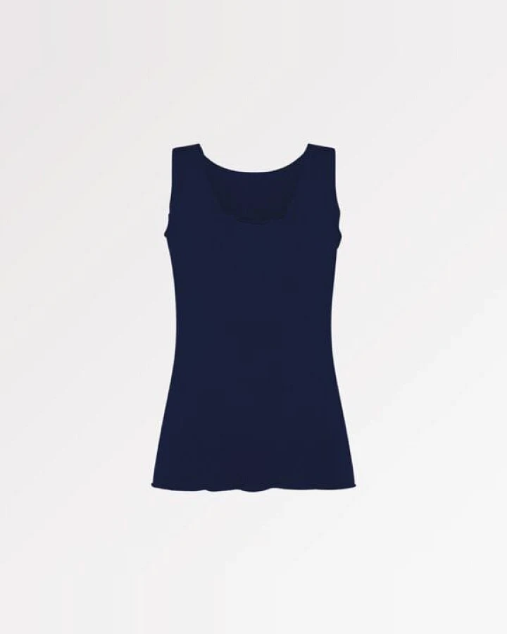 CASAGiN Gerafftes Tanktop mit weiten Schultern aus TENCEL