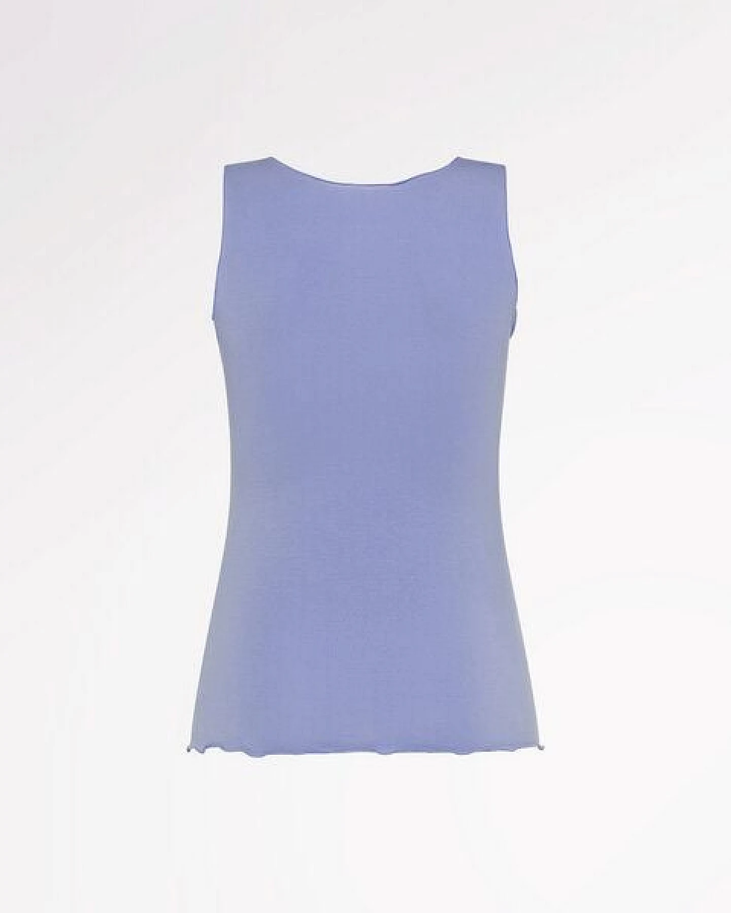 CASAGiN Gerafftes Tanktop mit weiten Schultern aus TENCEL – Ansicht 3