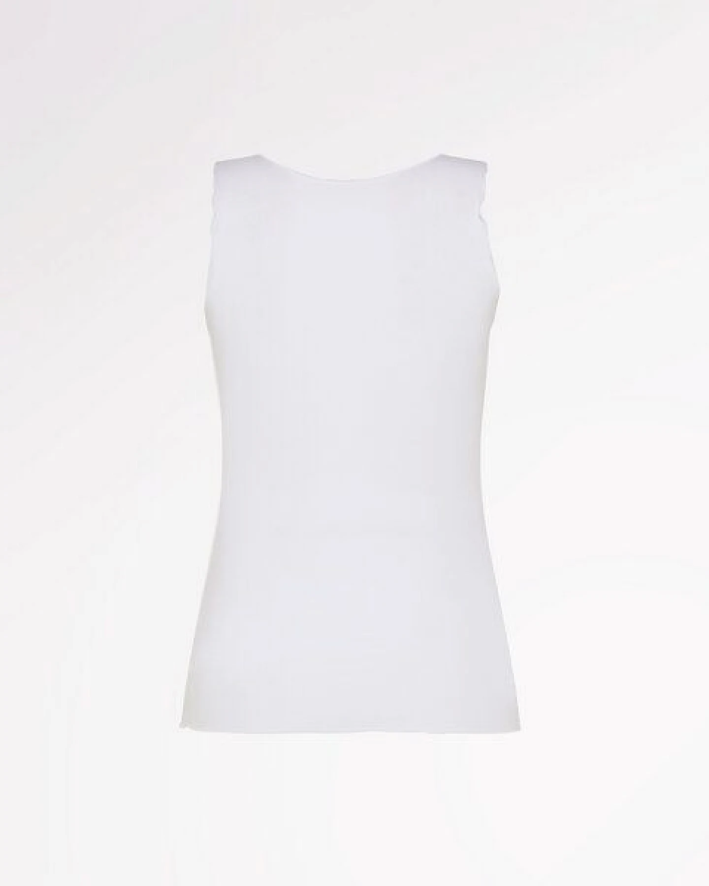 CASAGiN Gerafftes Tanktop mit weiten Schultern aus TENCEL – Ansicht 3