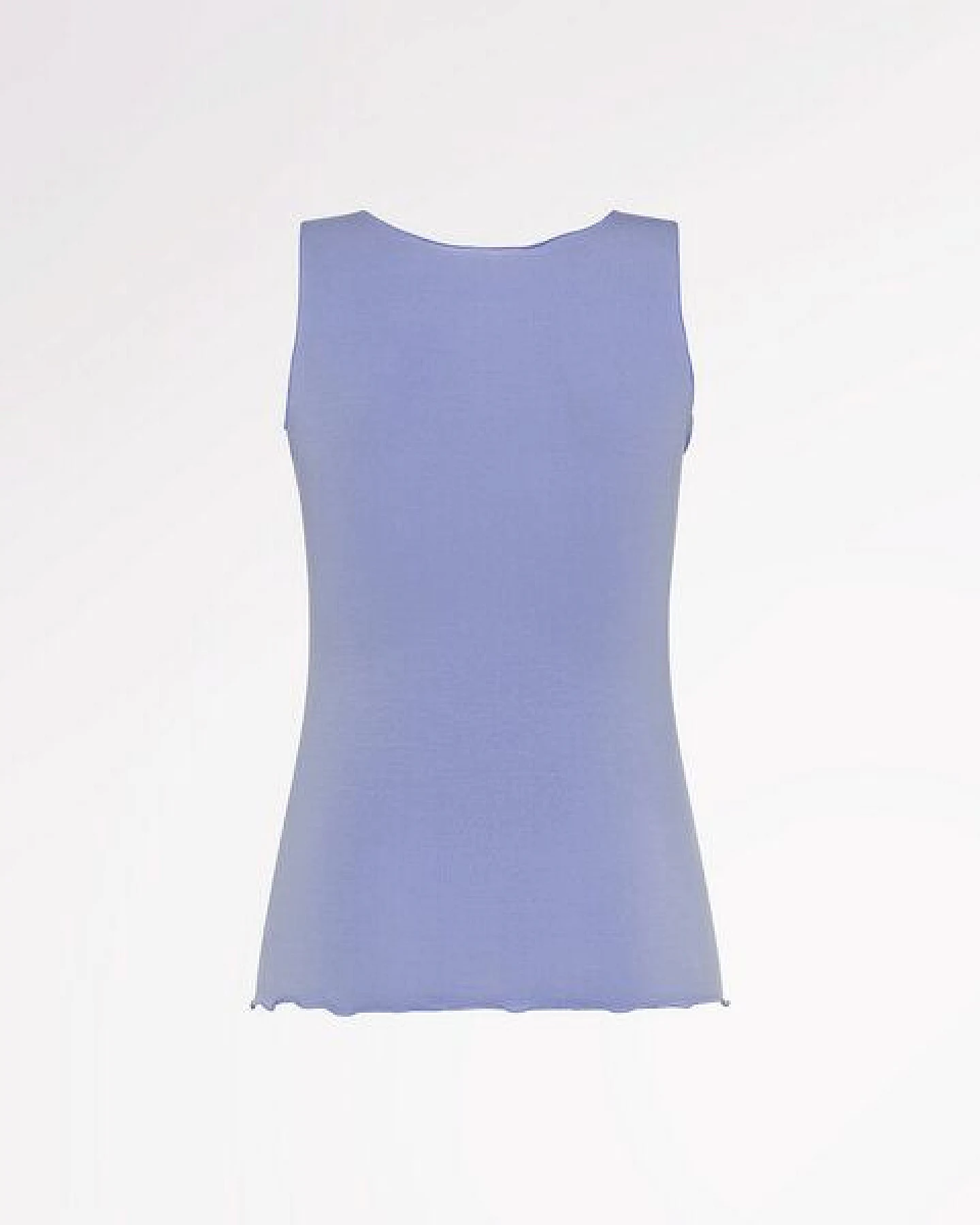 CASAGiN Gerafftes Tanktop mit weiten Schultern aus TENCEL – Ansicht 3