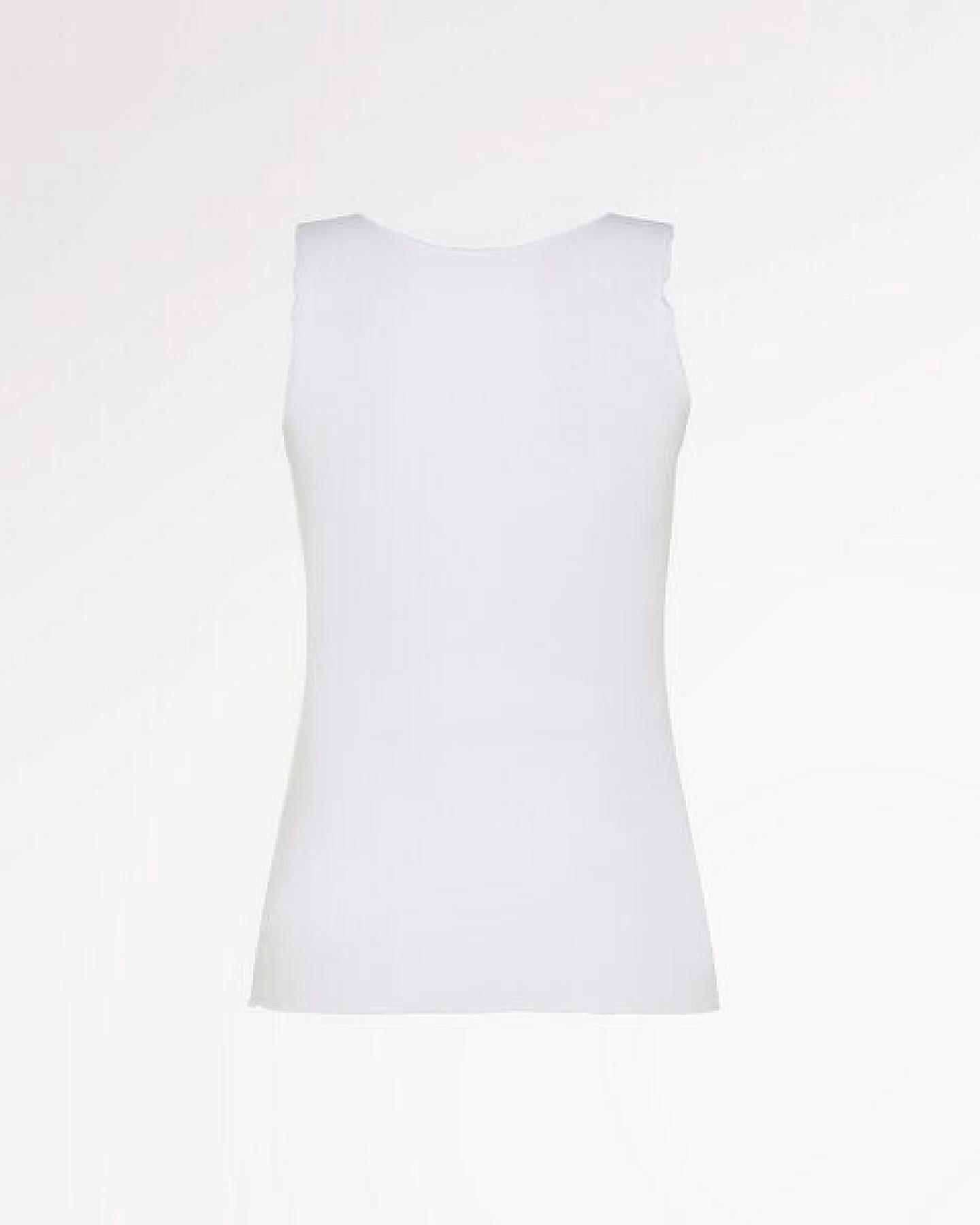 CASAGiN Gerafftes Tanktop mit weiten Schultern aus TENCEL – Ansicht 3