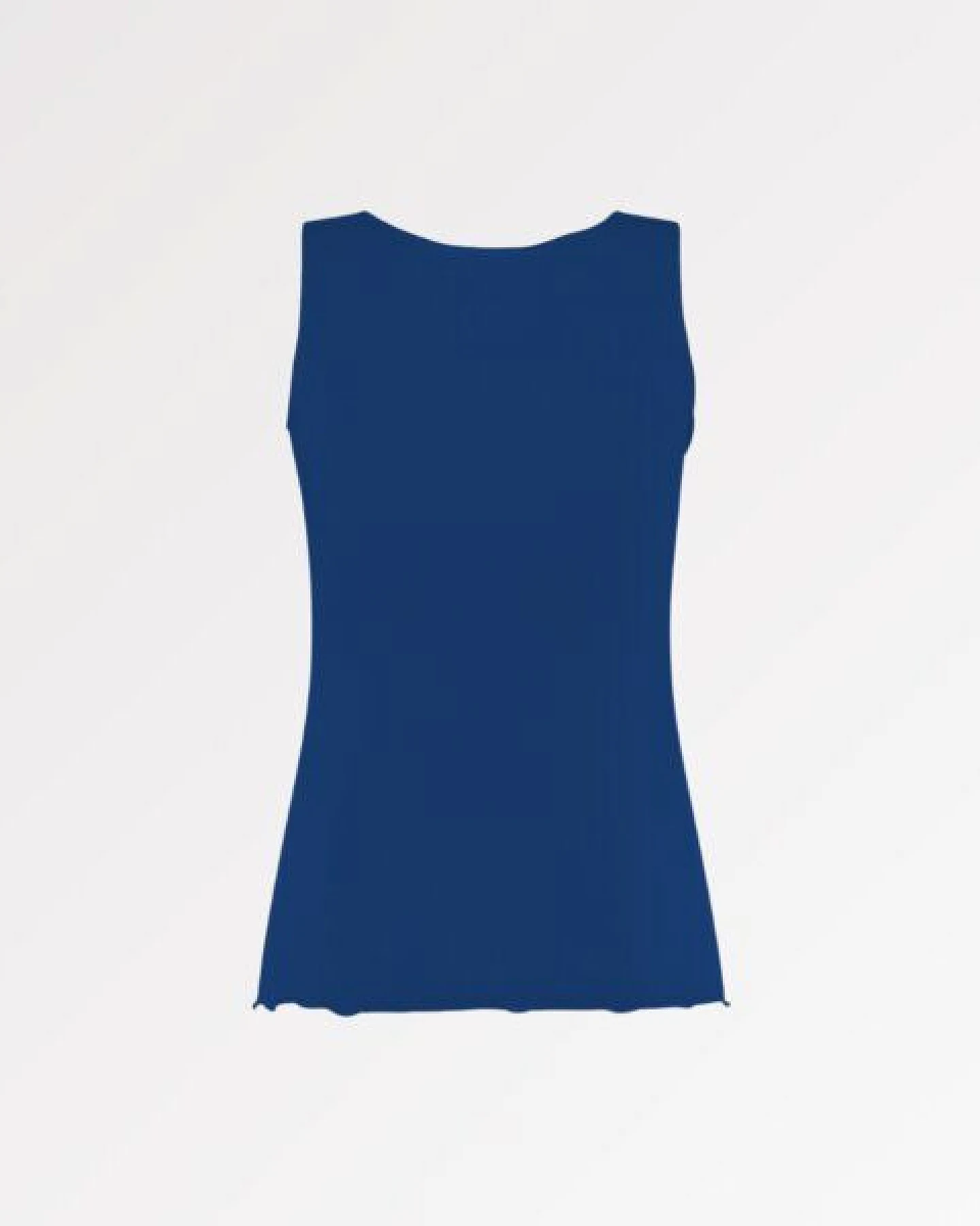 CASAGiN Gerafftes Tanktop mit weiten Schultern aus TENCEL – Ansicht 3