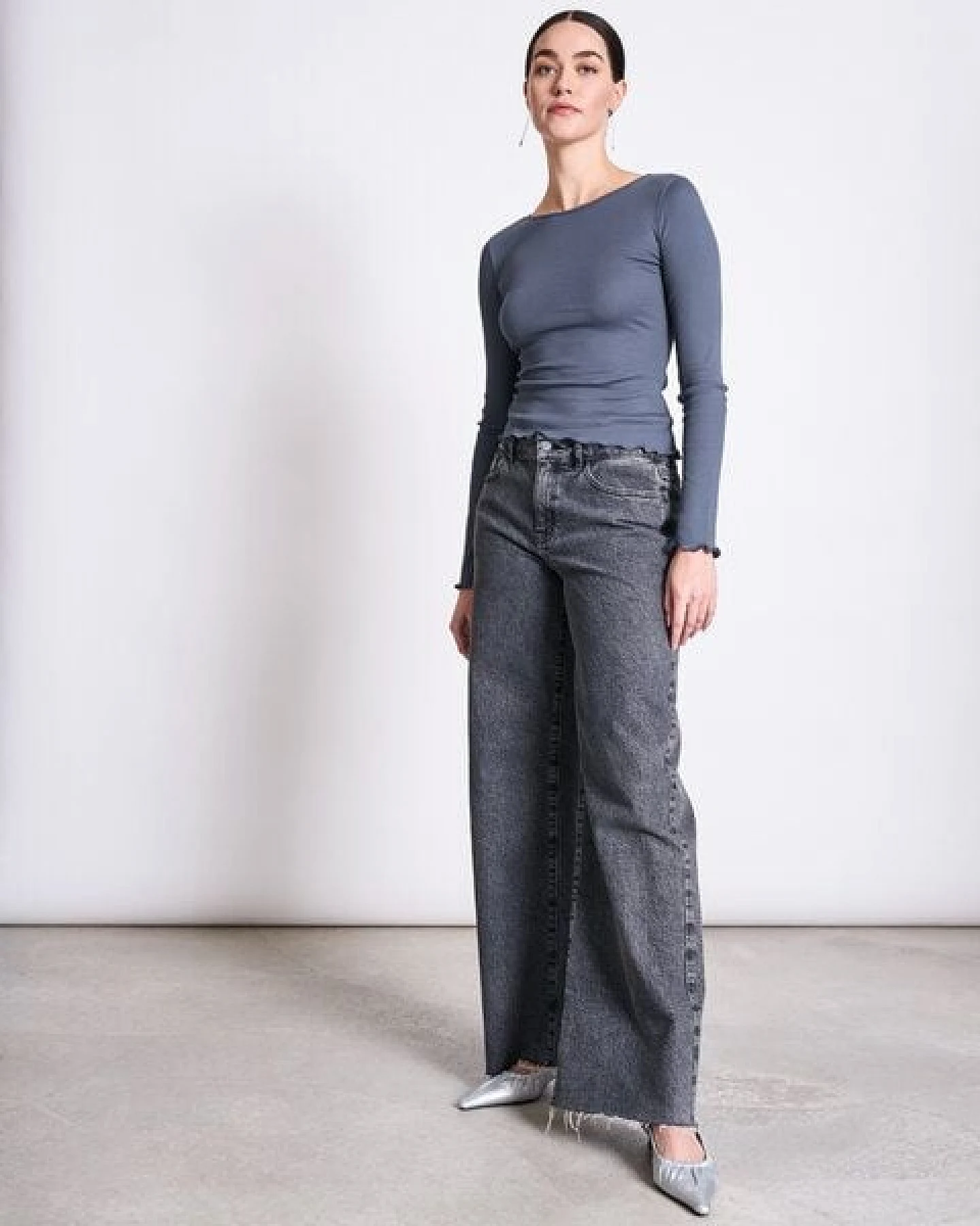 JAN N JUNE Minirib Longsleeve AVERSA – Ansicht 4