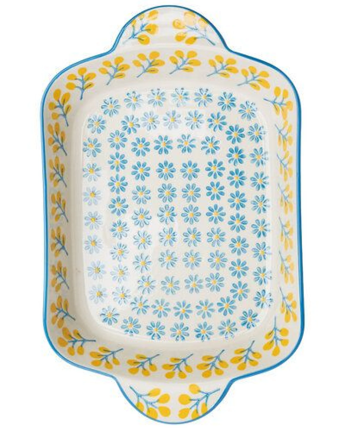 TRANQUILLO Kleine Auflaufform FLORAL 35,5 cm (POR742) – Ansicht 2