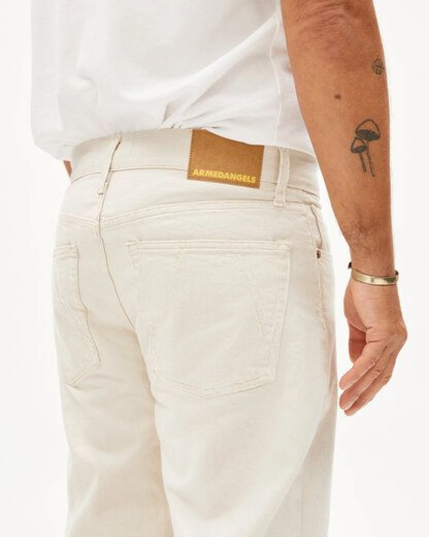 ARMEDANGELS AARY Herren Straight Jeans recycelter Baumwolle – Ansicht 3