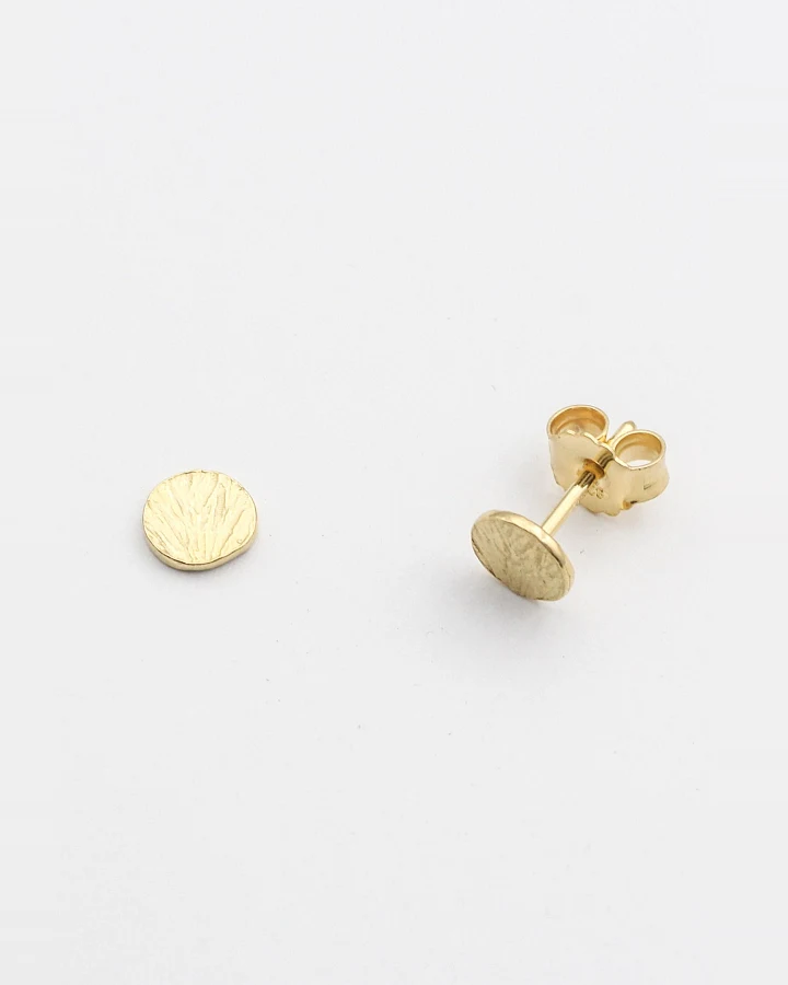 Ohrstecker Tiny Shell Gold