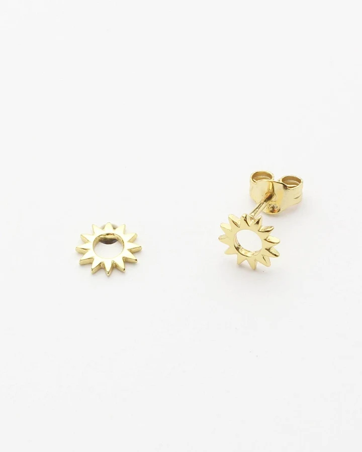 Ohrstecker Tiny Sun Gold