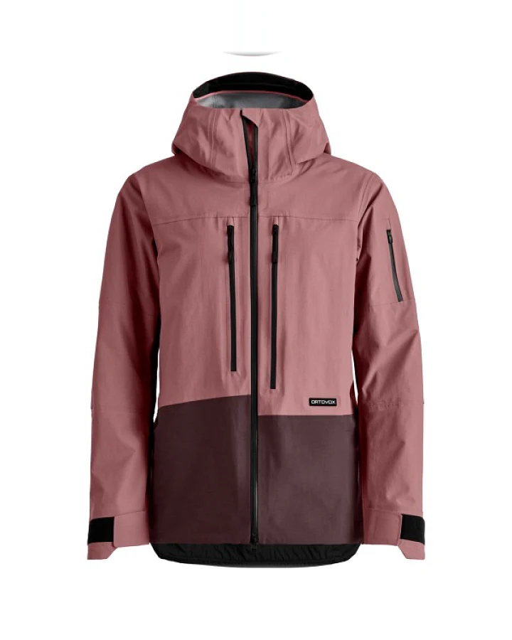 Ortovox - Women's Ravine Free 3L Jacket - Skijacke Gr L braun