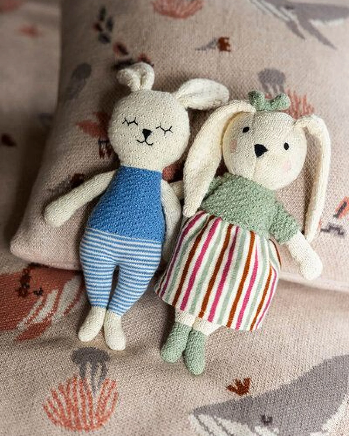 TRANQUILLO Kissenbezug für Kinder aus Biobaumwolle, GOTS-zertifiziert, 35 x 35 cm – Ansicht 4