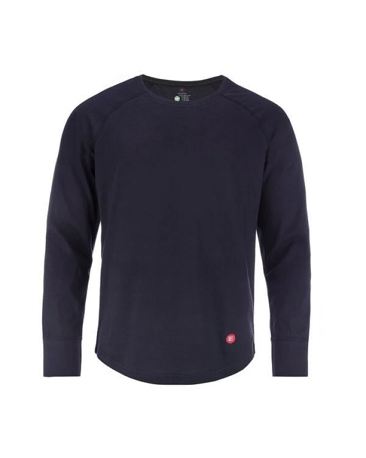 ROCKBODY Herren Langarmshirt / Julius / Bio-Baumwolle / Rundhals-Ausschnitt / Raglanärmel / Longsleeve