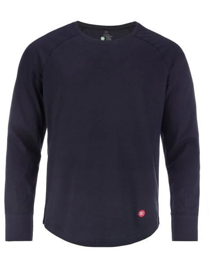 ROCKBODY Herren Langarmshirt / Julius / Bio-Baumwolle / Rundhals-Ausschnitt / Raglanärmel / Longsleeve