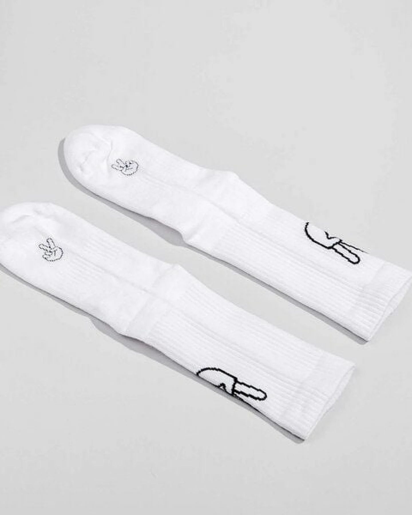 Fyngers Tennissocke aus Biobaumwolle - Style Peace - Fair Trade Made in Portugal – Ansicht 3