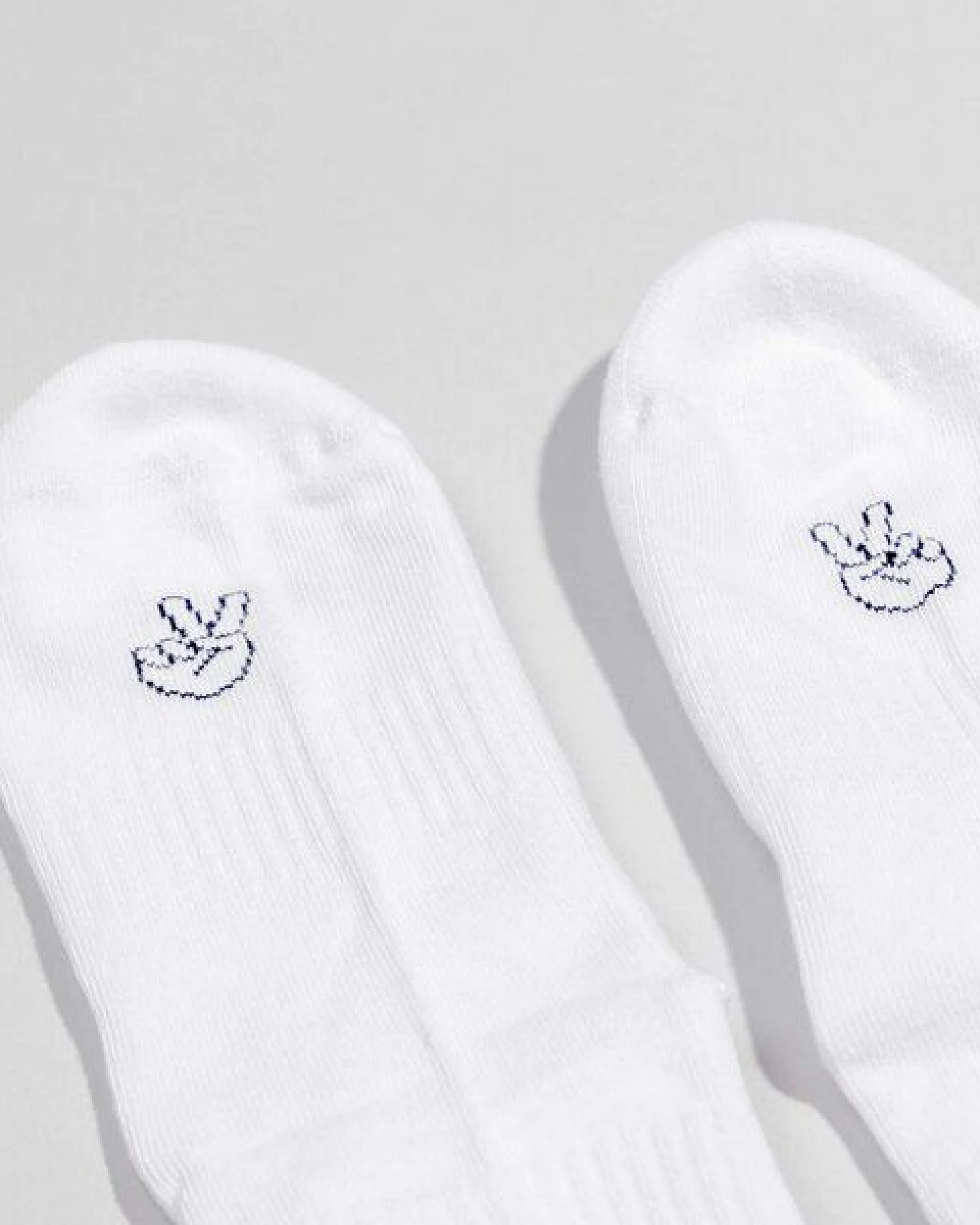 Fyngers Tennissocke aus Biobaumwolle - Style Peace - Fair Trade Made in Portugal – Ansicht 4