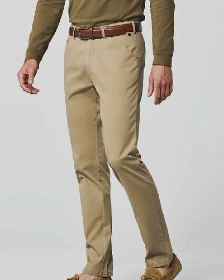 MEYER Tow-Tone-Super-Stretch-Baumwollchino