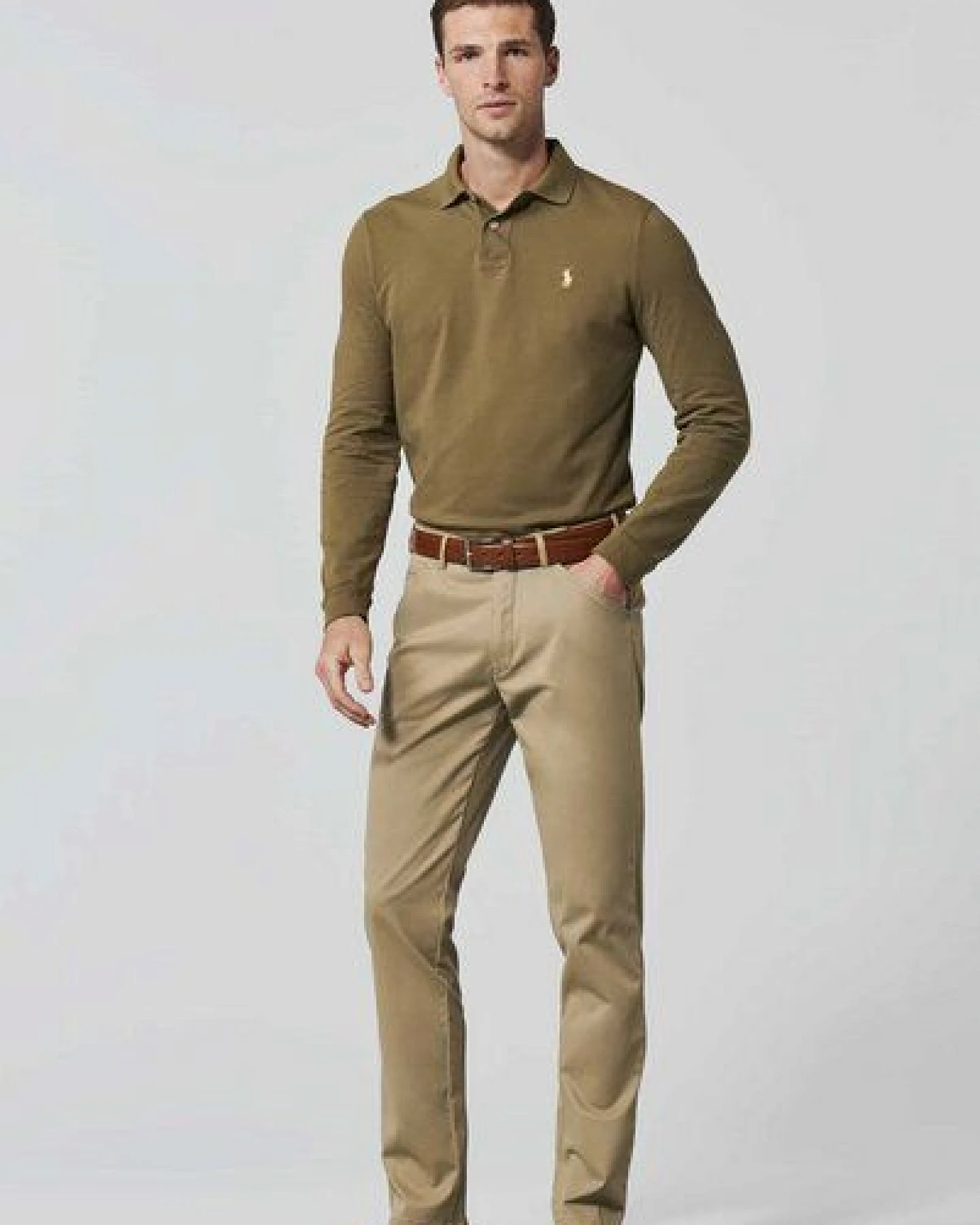MEYER Tow-Tone-Super-Stretch-Baumwollchino – Ansicht 2