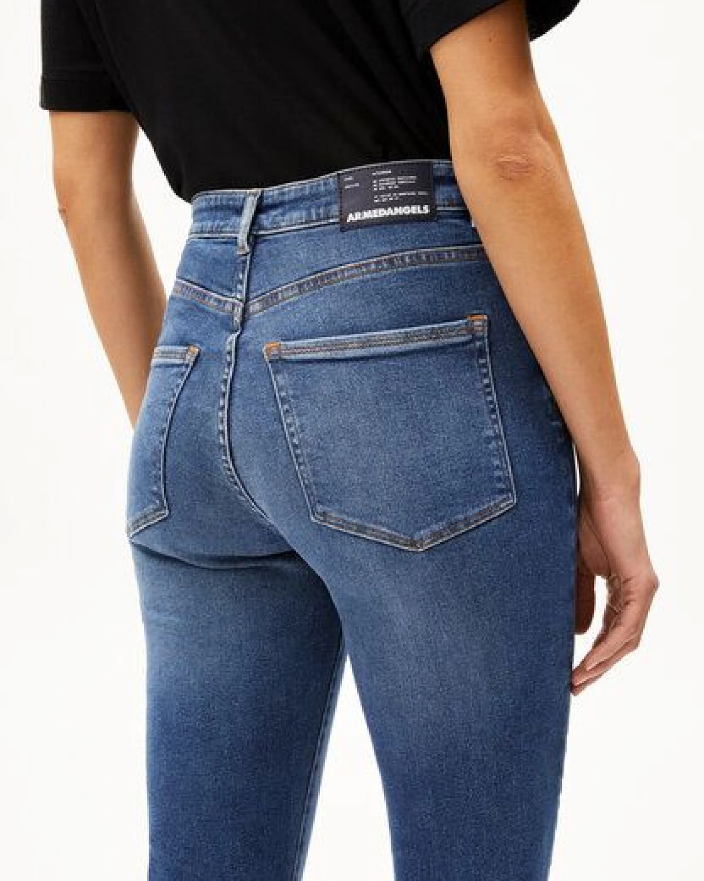 ARMEDANGELS LEJAANI Damen Slim Jeans Bio-Baumwoll Mix X-Stretch – Ansicht 3
