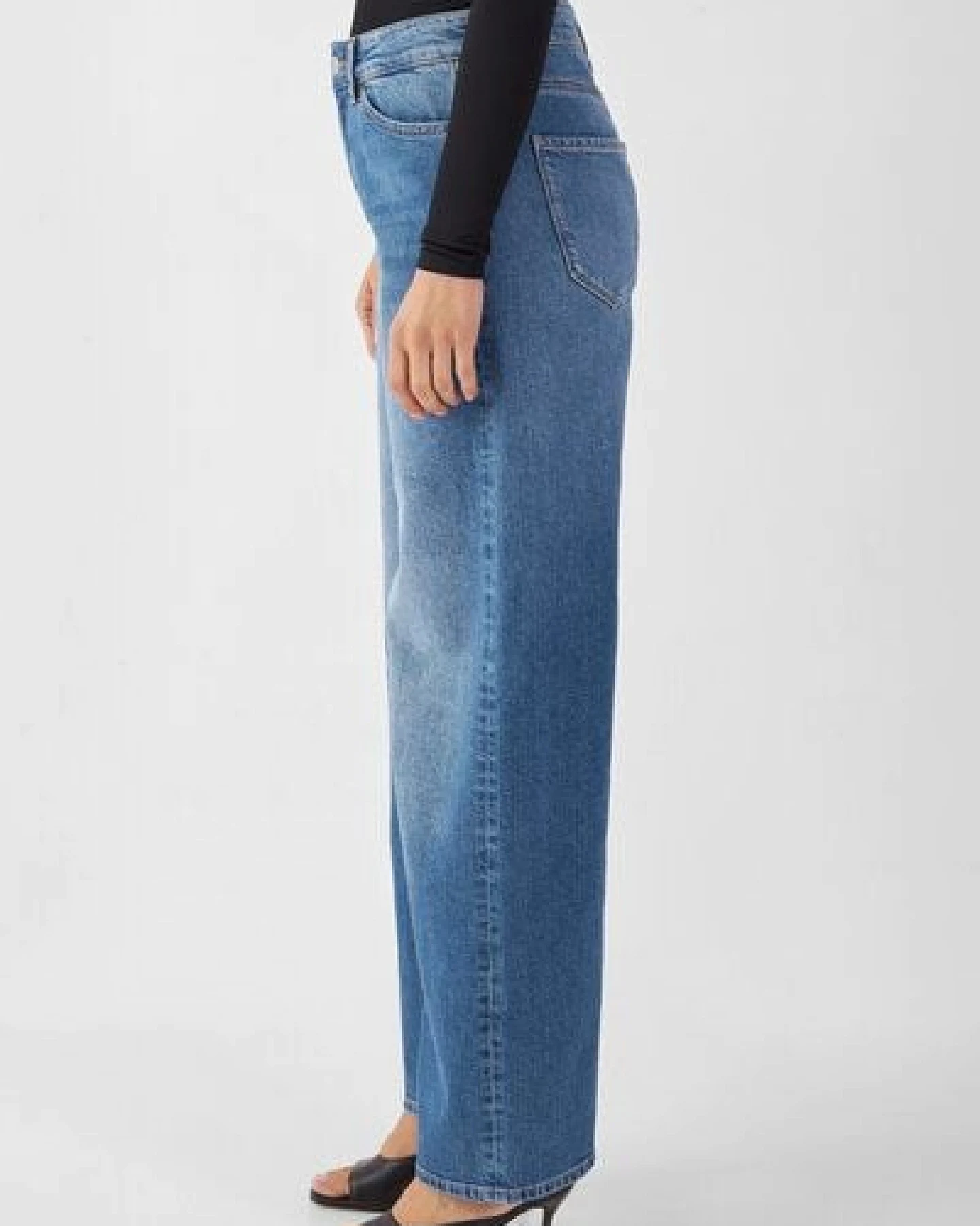 Damen Jeans ASH Barrel Leg Minimal Stretch DAWN Bio-Baumwolle – Ansicht 4