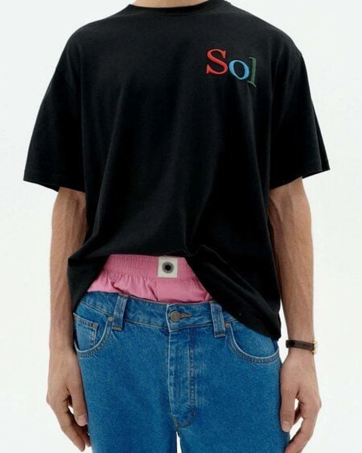 thinking mu Sol type Aaron - Herren T-Shirt aus Bio-Baumwolle – Ansicht 4