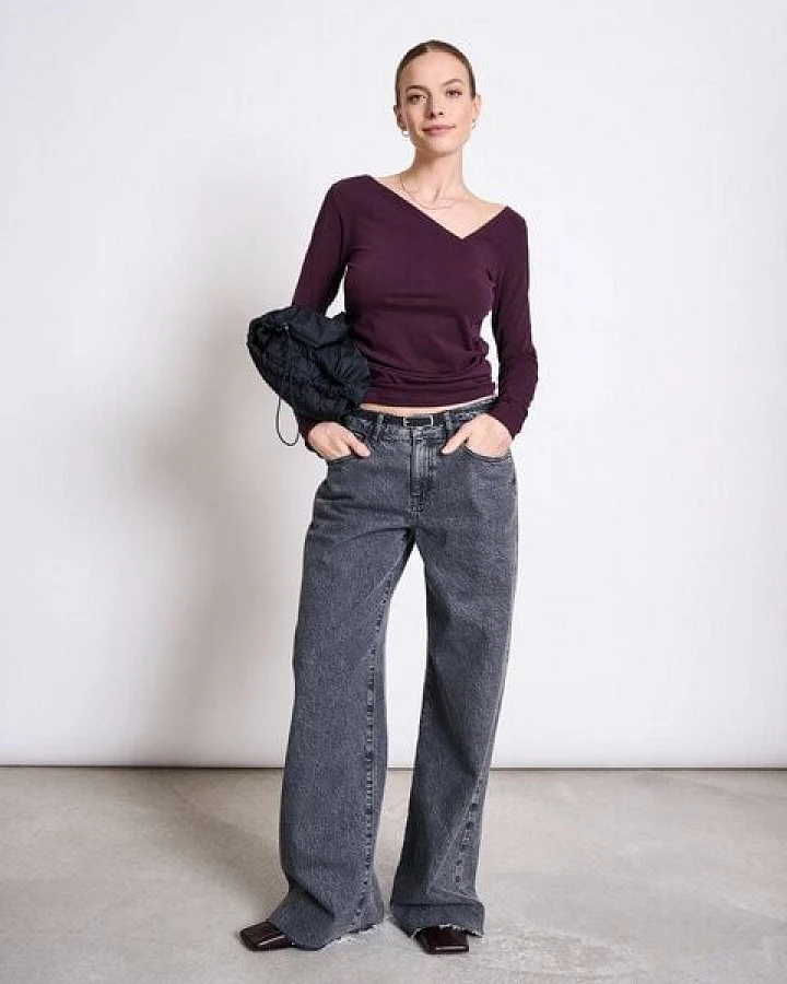 JAN N JUNE Asymmetrisches Longsleeve CASMA