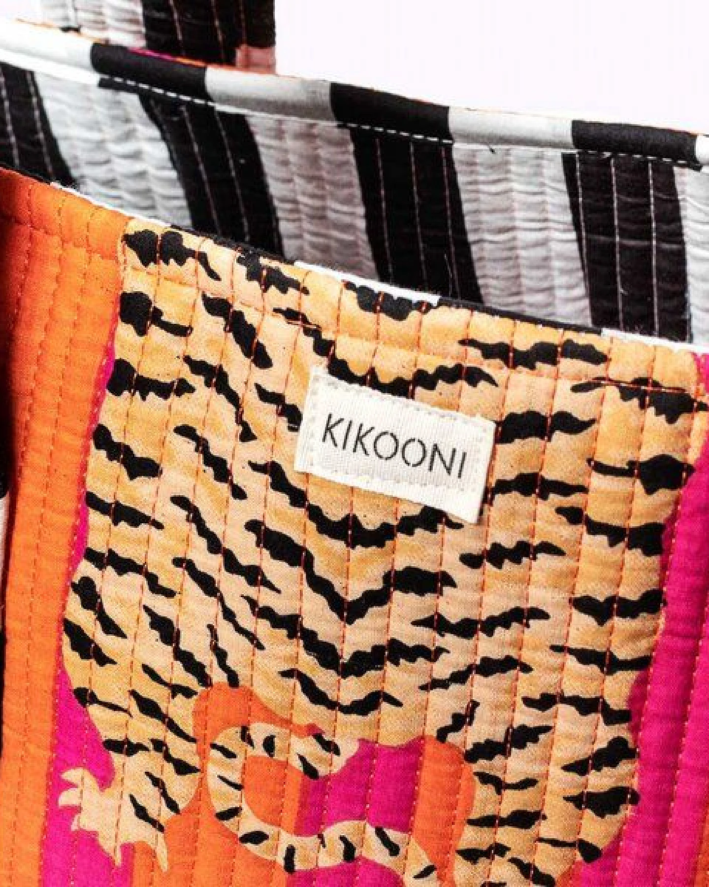 KIKOONI handgefertigter XL Shopper – Ansicht 3