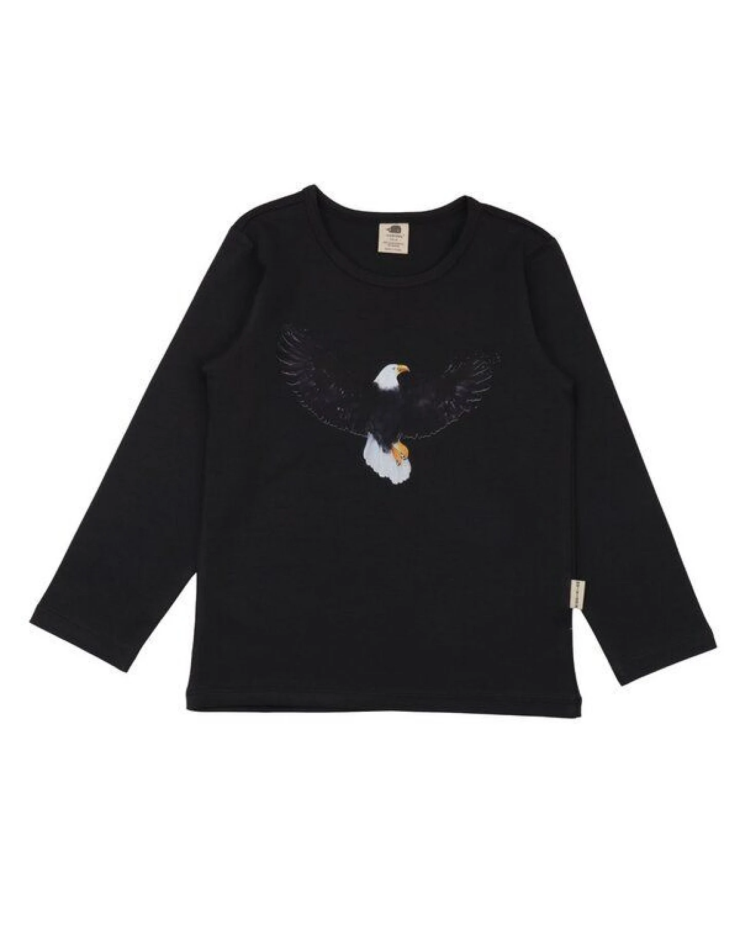 Jungen Langarmshirt Anthrazit aus Baumwolle mit Elasthan – elastisches Walkiddy Shirt für Schule, Freizeit & Alltag, ideal für empfindliche Kinderhaut und als Unterziehshirt im Winter – Ansicht 2