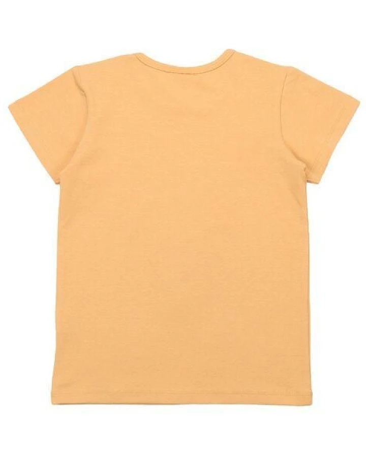 Cotokids Kinder T-Shirt – Hellgelb, schlicht
