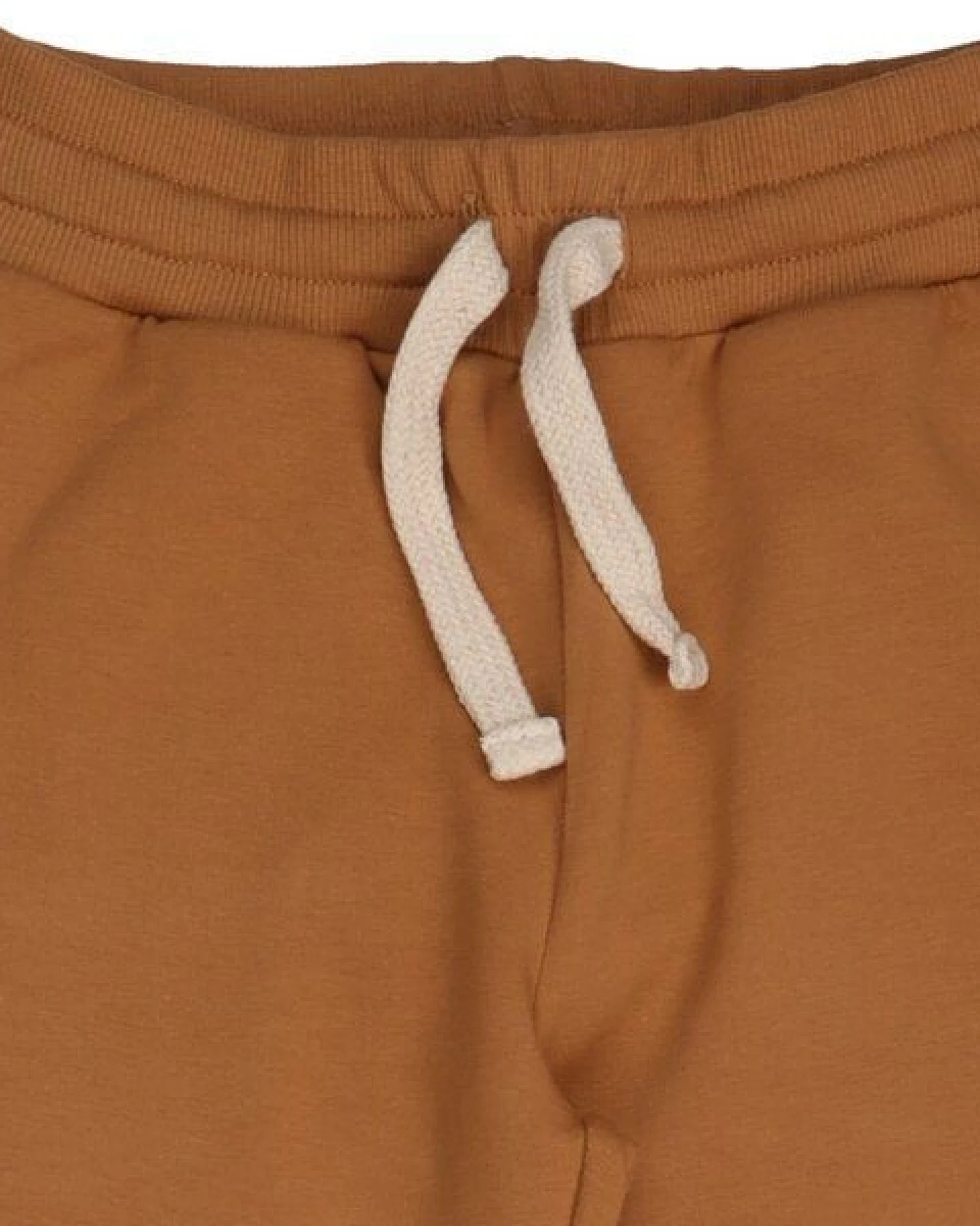 Cotokids Kinder Jogginghose GOTS-zertifiziert aus Bio-Baumwolle warmbraun mit Kordelbund – Walkiddy – Ansicht 3