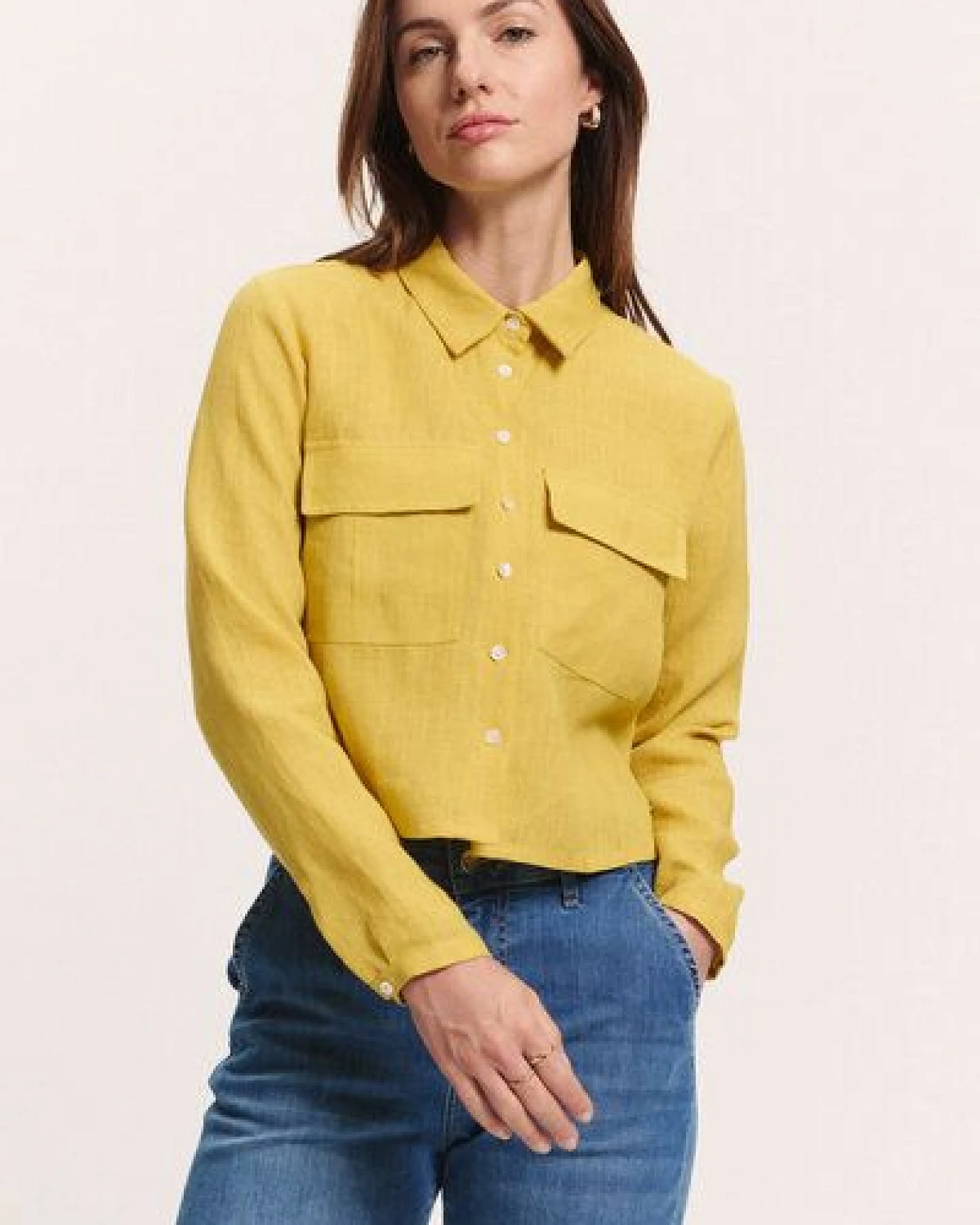TRANQUILLO Bluse Jaacky aus Leinen (1180002) – Ansicht 2