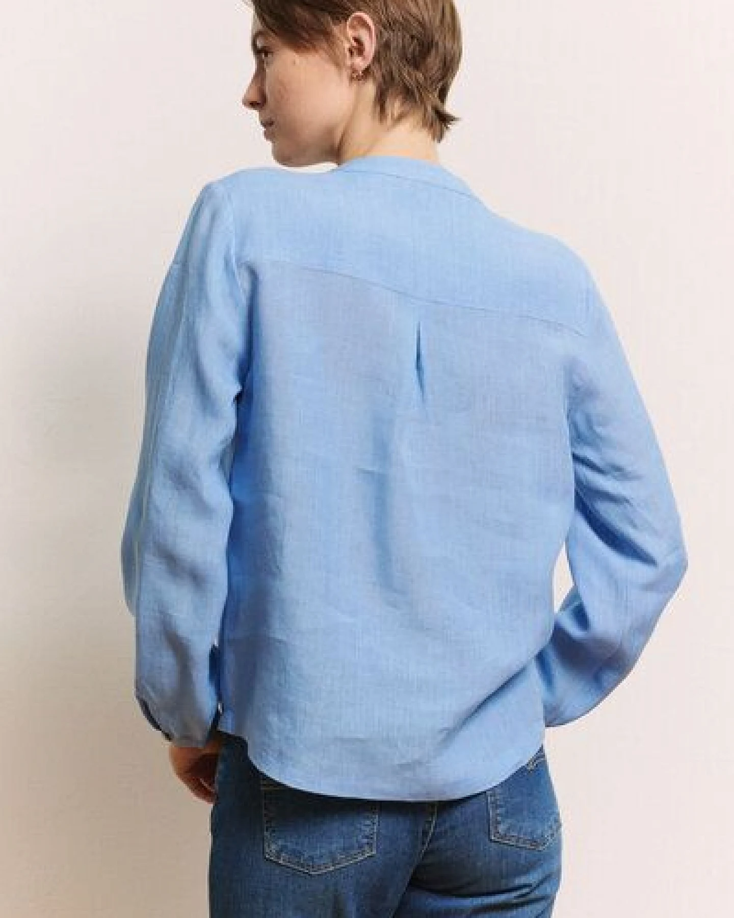 TRANQUILLO Bluse Jolaa aus Leinen (1180002) – Ansicht 2