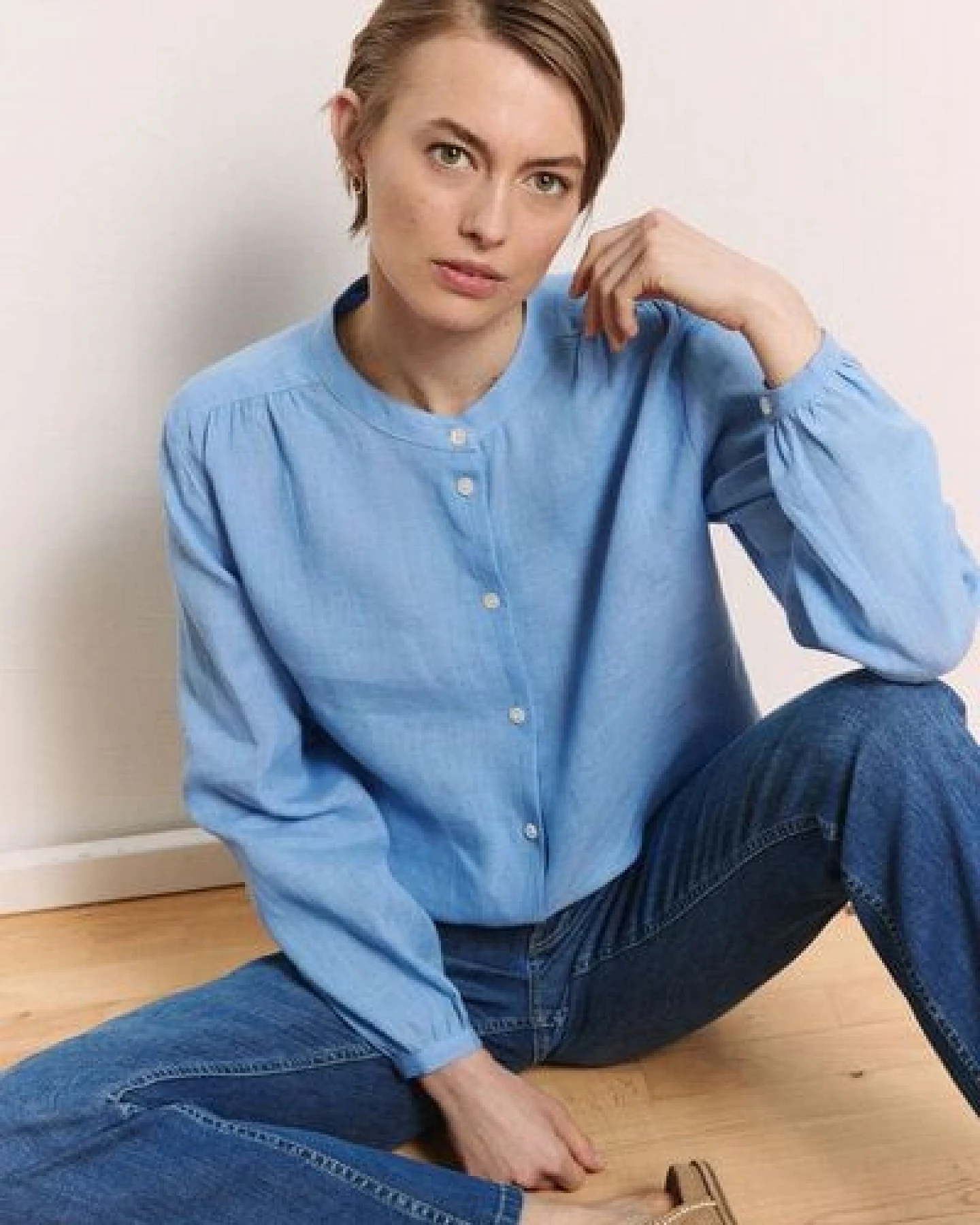 TRANQUILLO Bluse Jolaa aus Leinen (1180002) – Ansicht 4