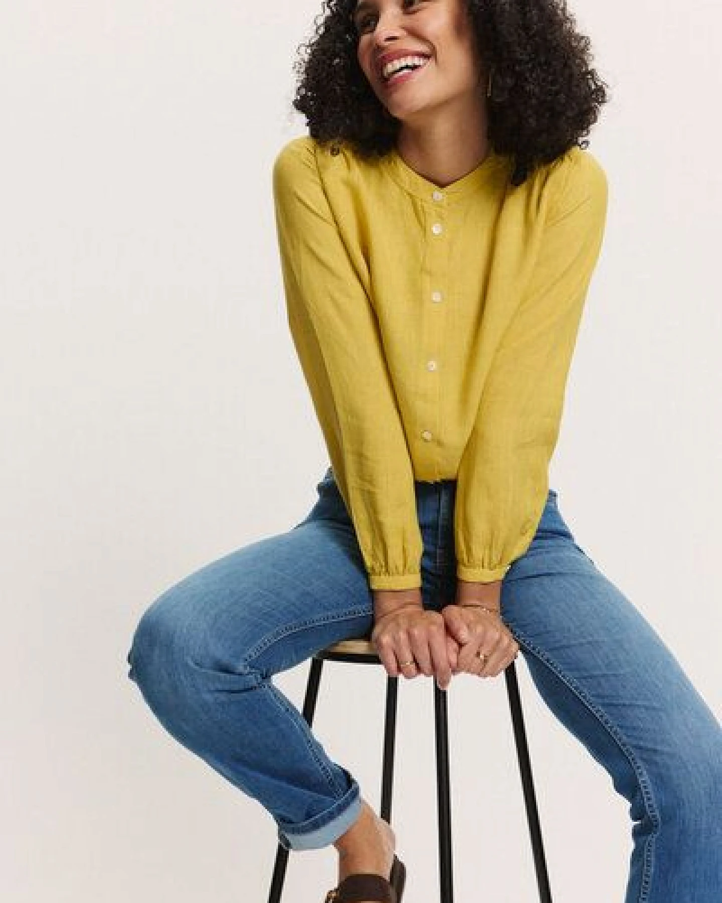 TRANQUILLO Bluse Jolaa aus Leinen (1180002) – Ansicht 4