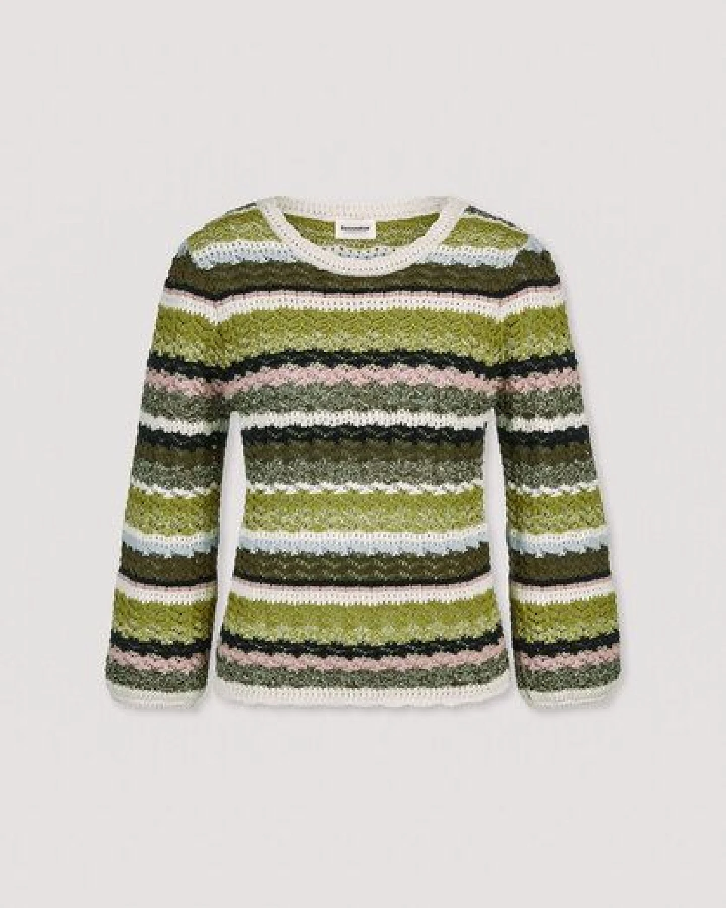 hessnatur Strick Pullover Regular aus reiner Baumwolle – Ansicht 4