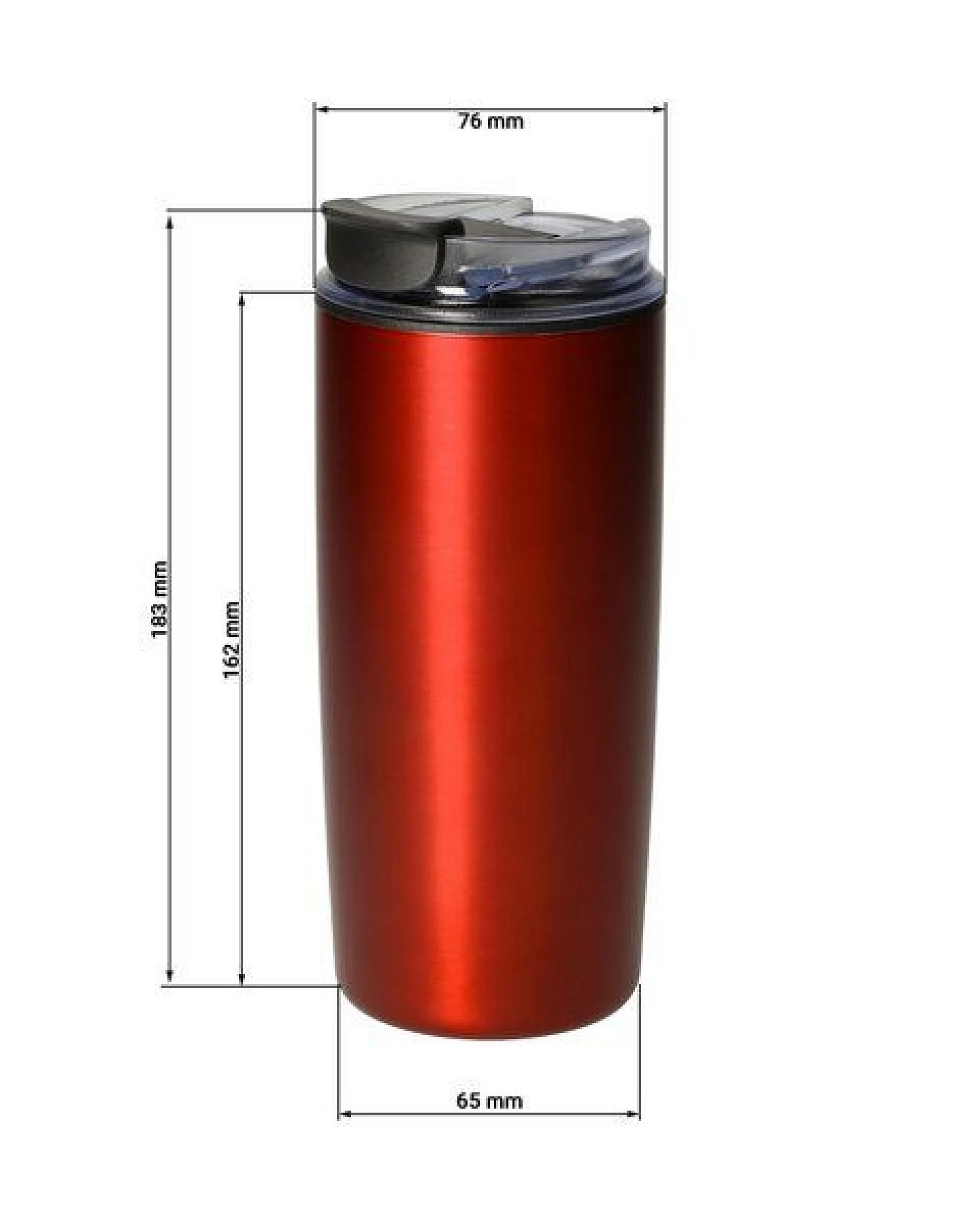 elasto Kaffeebecher "Arabica" aus robustem Edelstahl - doppelwandiger Isolierbecher – Ansicht 4