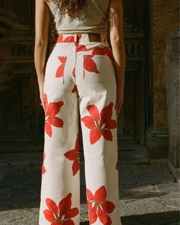 Nénés Jean Talulah – Blumenmuster