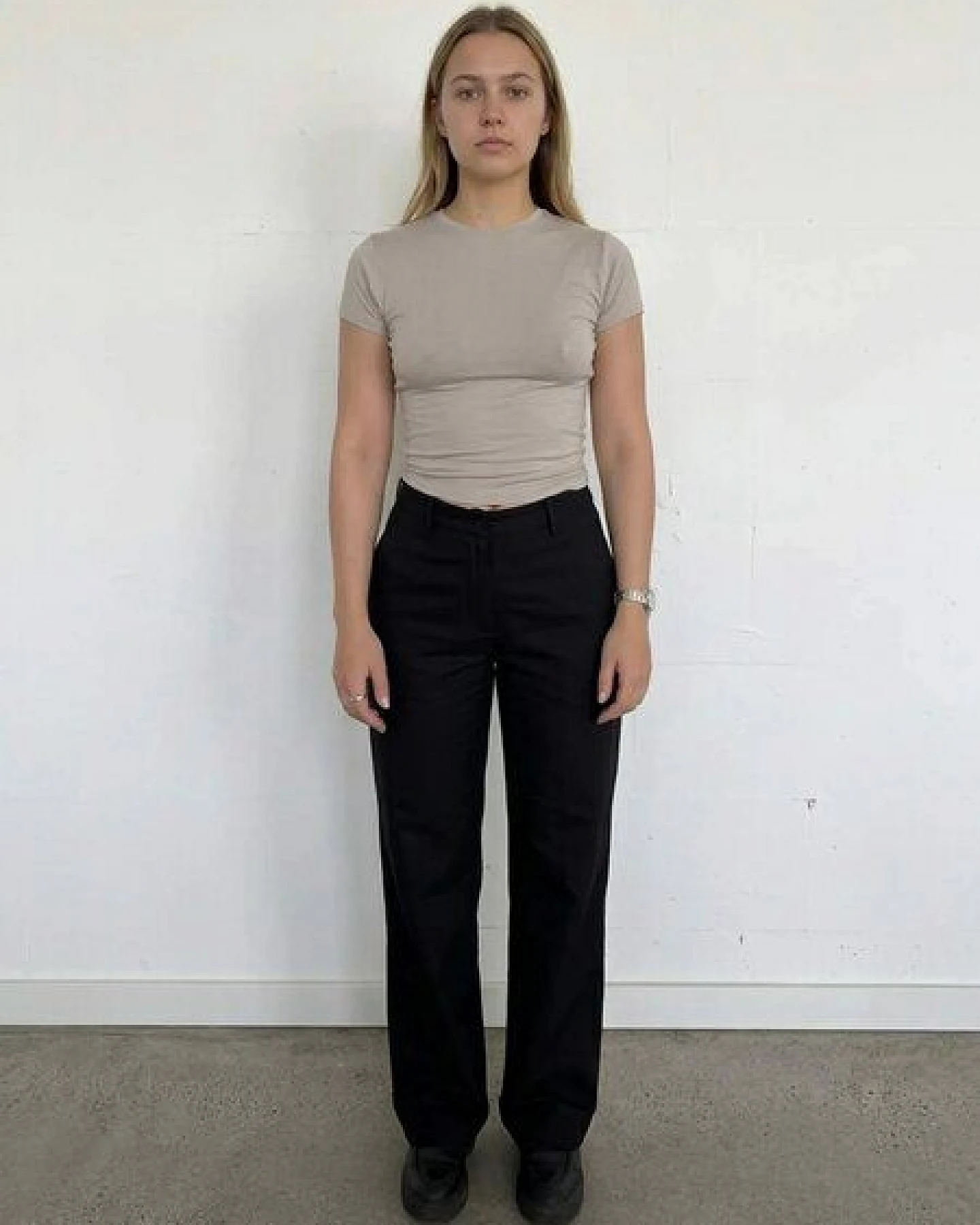 Yahmo Iris Soft Tee Stone – Ansicht 2