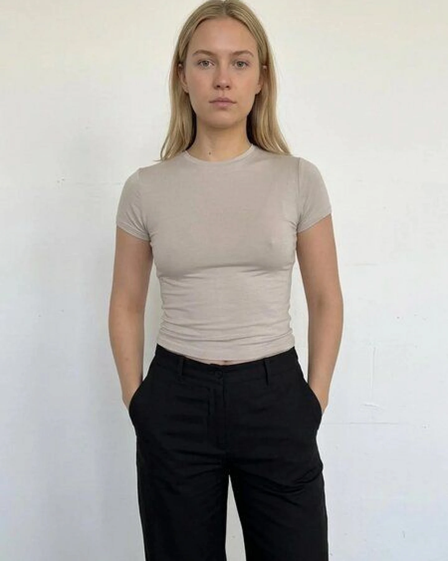 Yahmo Iris Soft Tee Stone – Ansicht 2