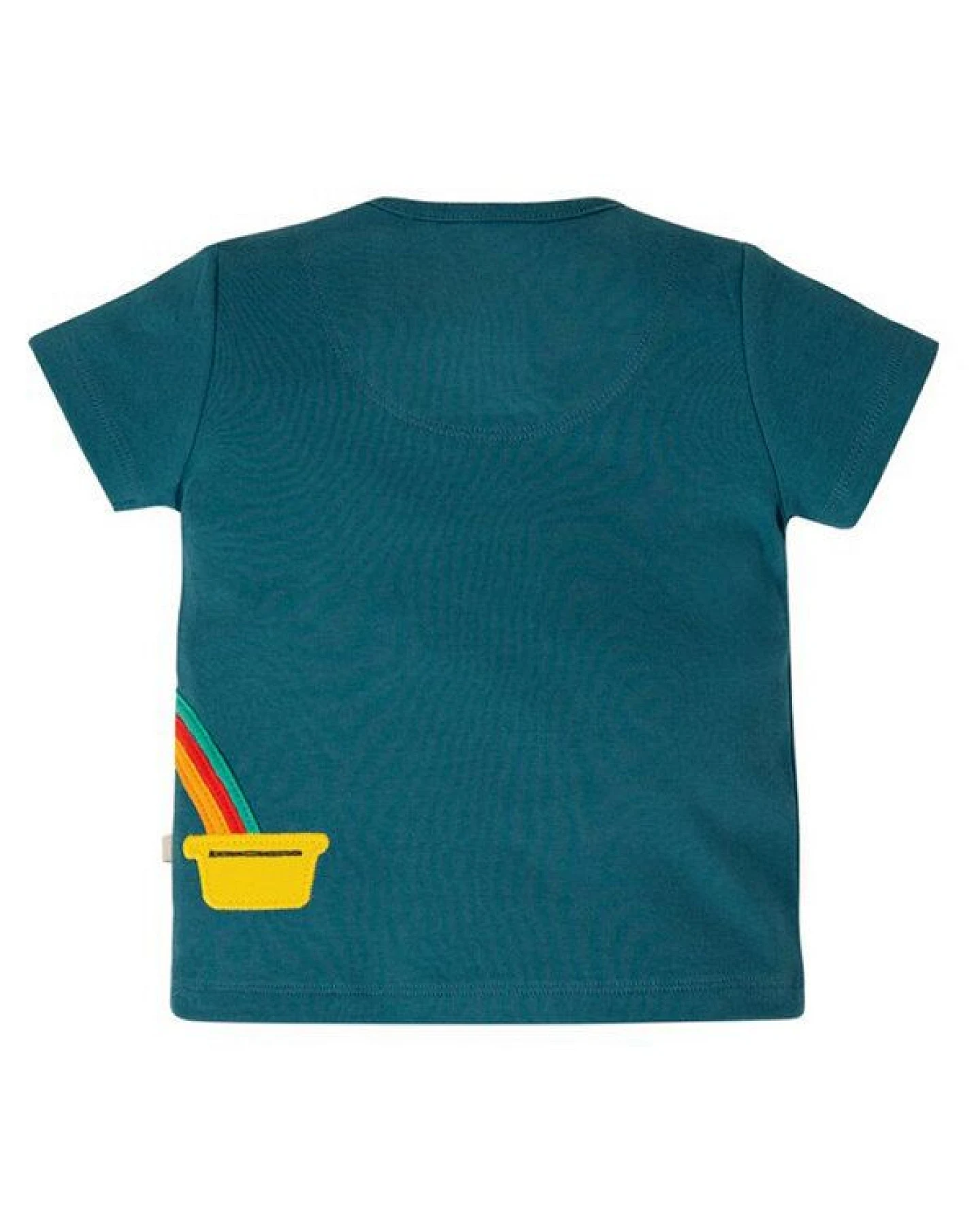 Frugi T-Shirt Truck in blau – Ansicht 3