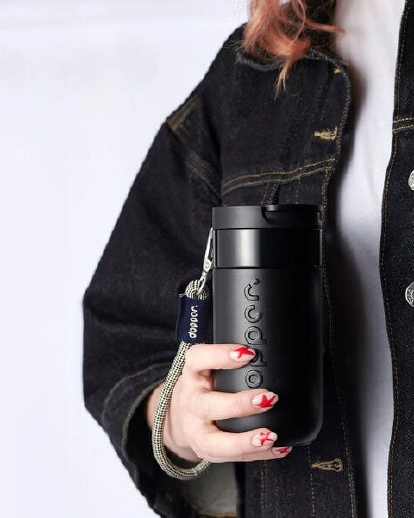 Dopper Thermobecher Travel Mug 300ml, 400ml - Auflaufsicher, kohlensäurehaltige Getränke, 6 Stunden warm / 20 kalt – Ansicht 3
