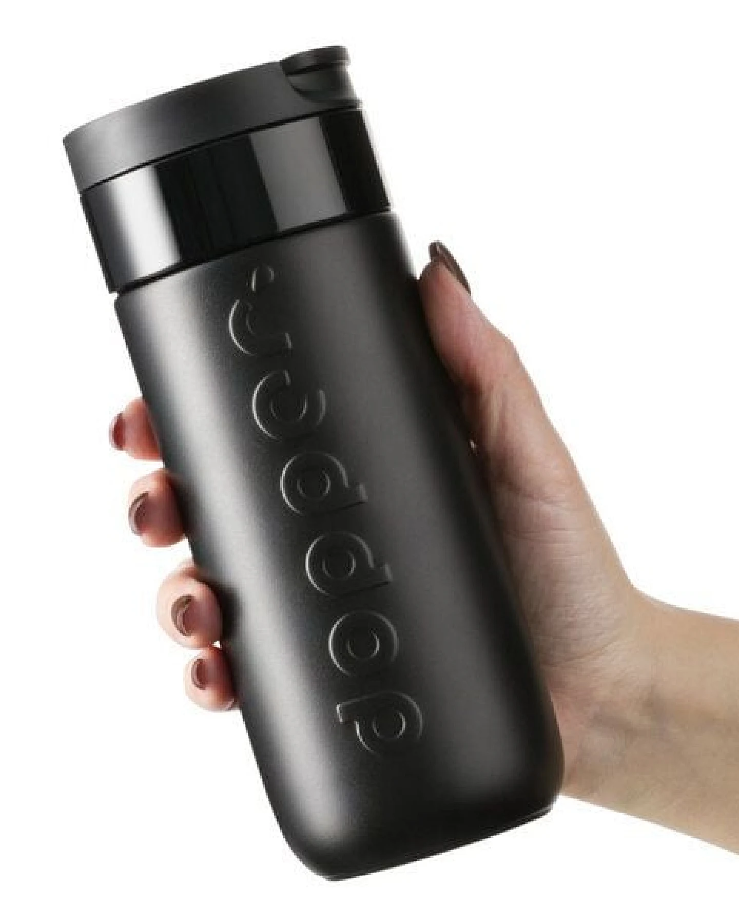 Dopper Thermobecher Travel Mug 300ml, 400ml - Auflaufsicher, kohlensäurehaltige Getränke, 6 Stunden warm / 20 kalt – Ansicht 4