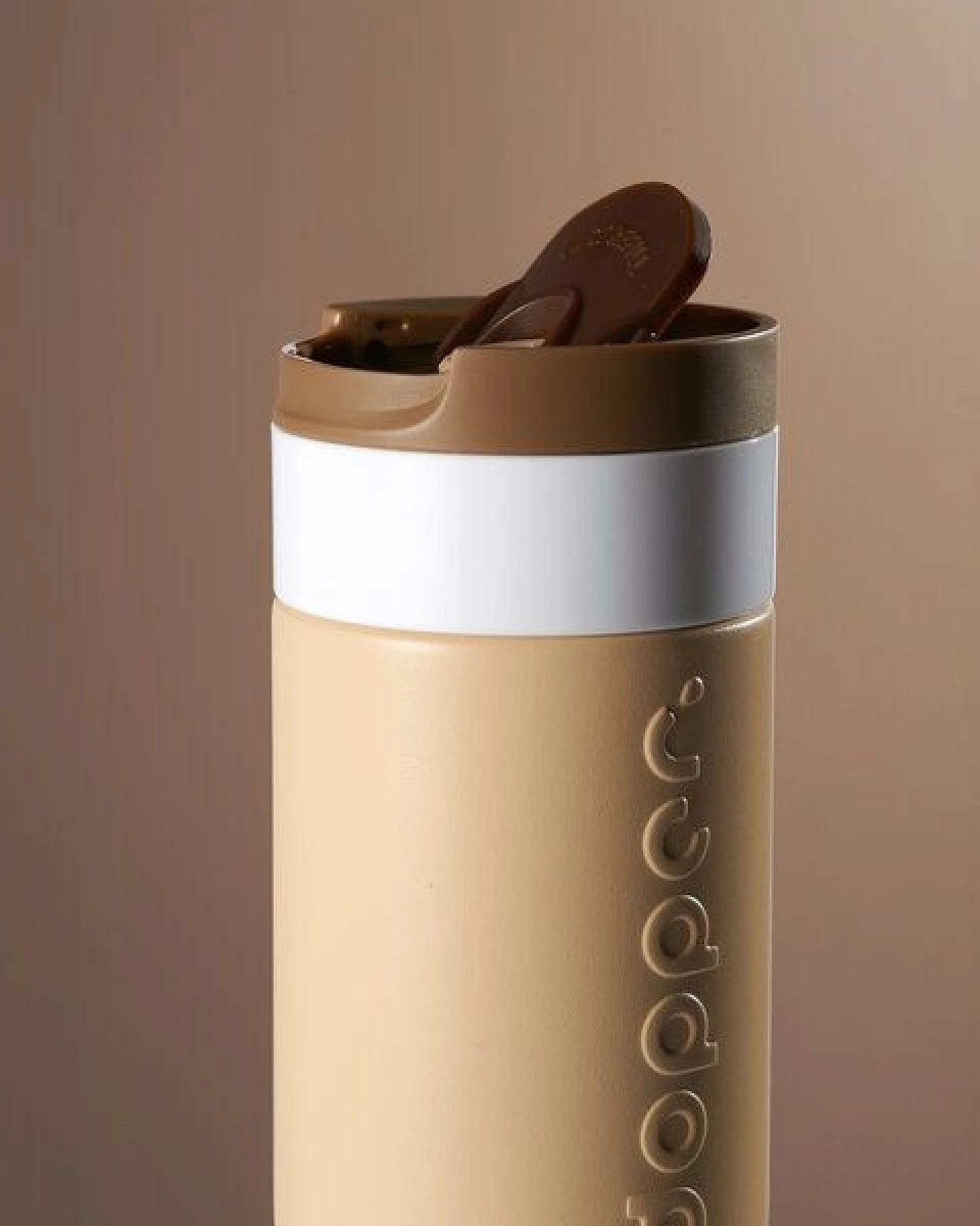 Dopper Thermobecher Travel Mug 300ml, 400ml - Auflaufsicher, kohlensäurehaltige Getränke, 6 Stunden warm / 20 kalt – Ansicht 3
