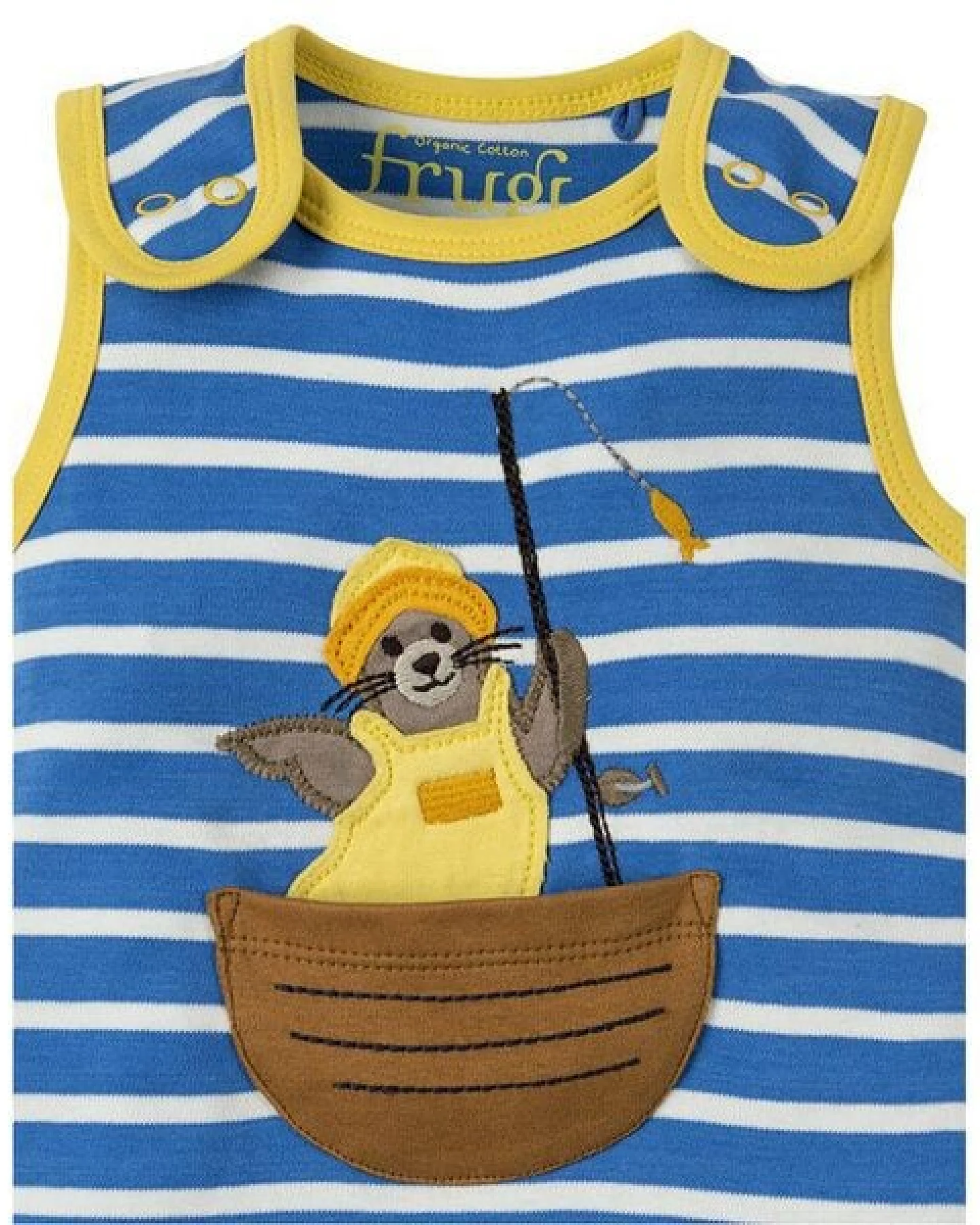 Frugi Spielanzug Seehund – Ansicht 4