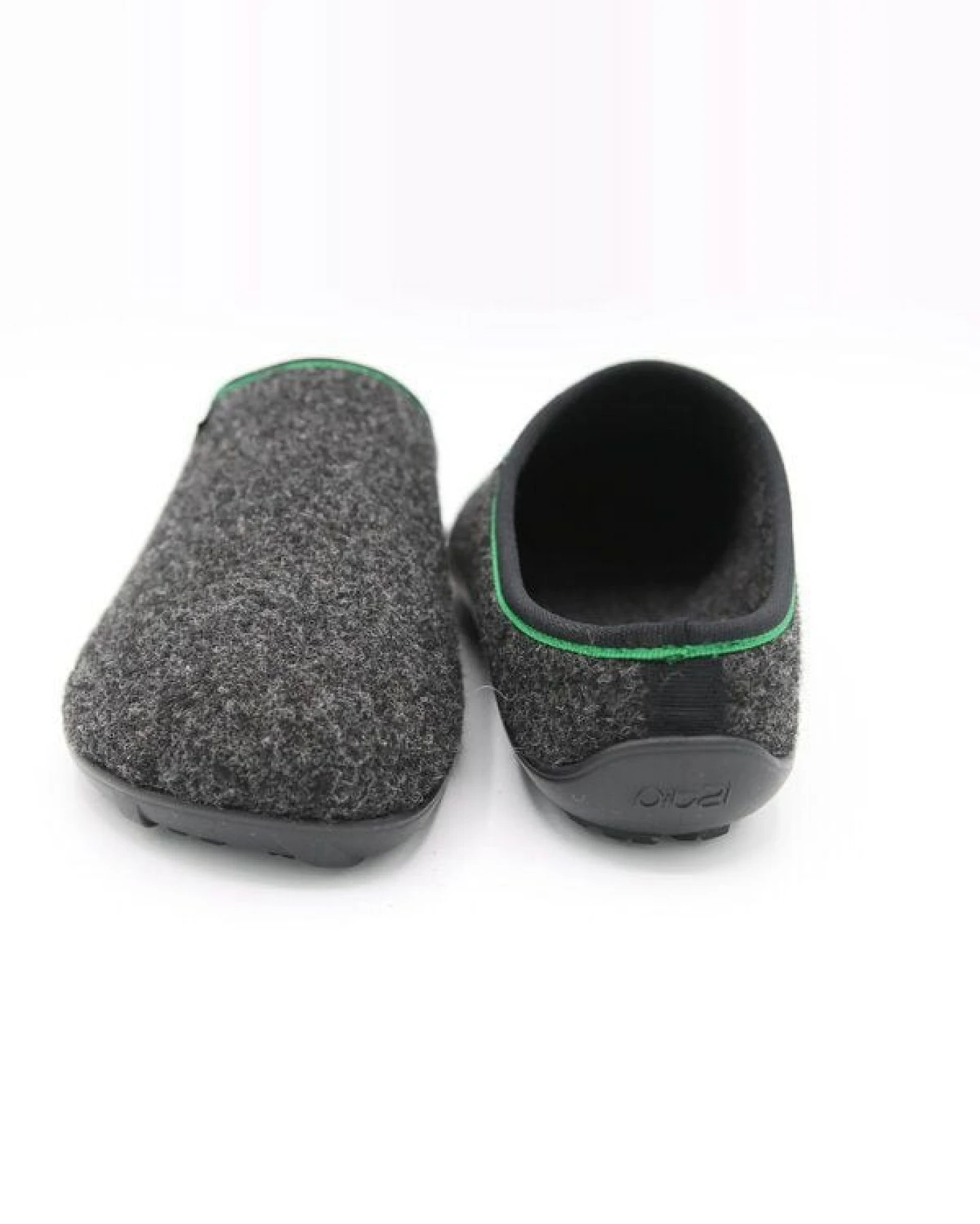 Pantoffel homey mit Barfußgefühl pifit! aus hochwertigem Wollfilz, anthrazit, 32100-3 – Ansicht 4
