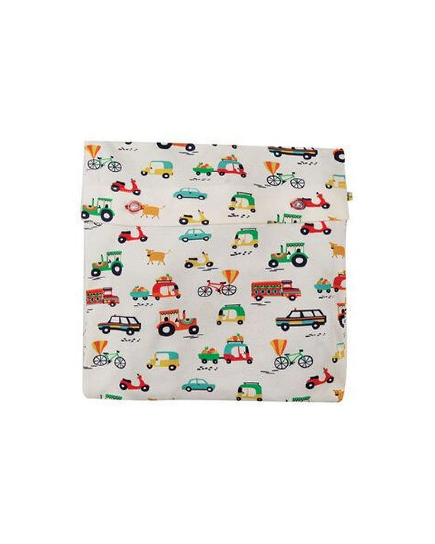 Frugi Schlafanzug Indische Autos inkl. Kissenbezug – Ansicht 2