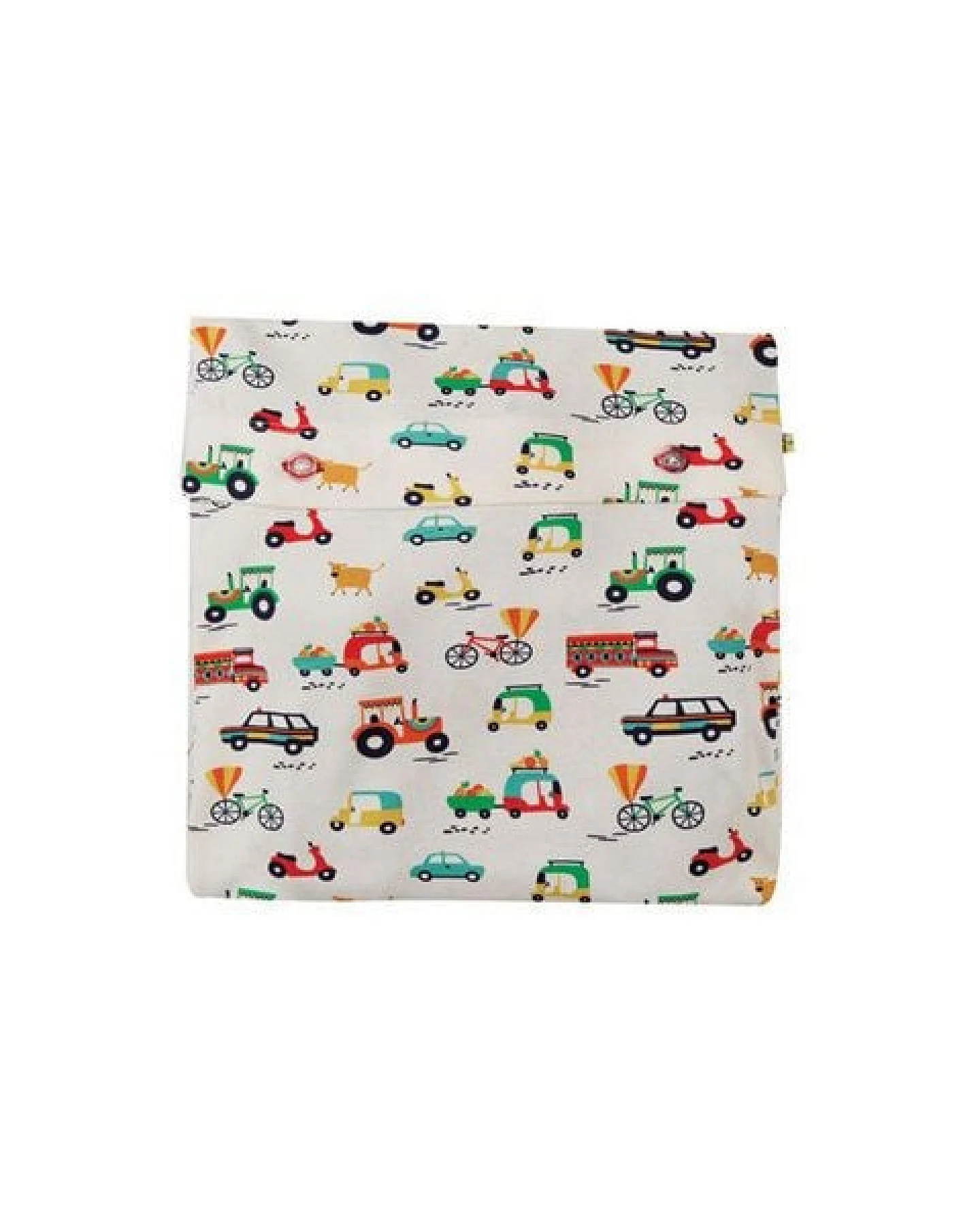 Frugi Schlafanzug Indische Autos inkl. Kissenbezug – Ansicht 2