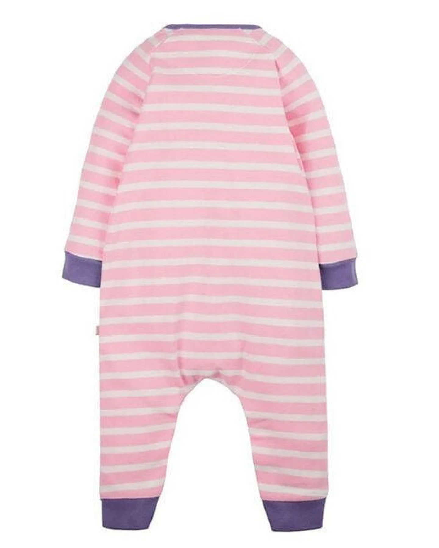 Frugi Baby-Strampler Blaumeise Schlafanzug Remy Bird – Ansicht 2
